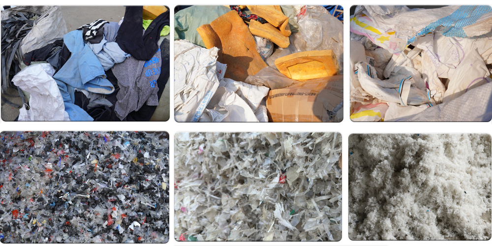 allocation of soft waste material cutting machine 