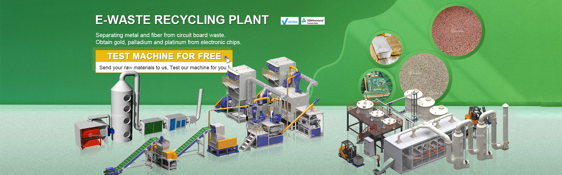 E-WASTE RECYCLING PLANT