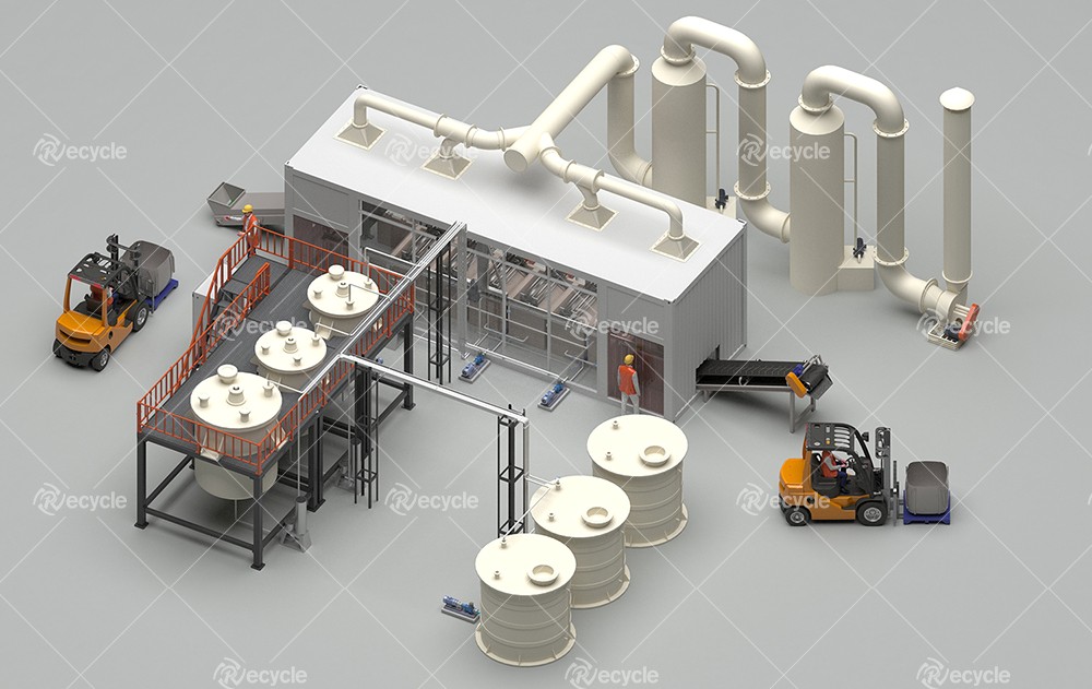 Extraction Of Silver From Photovoltaic Modules process