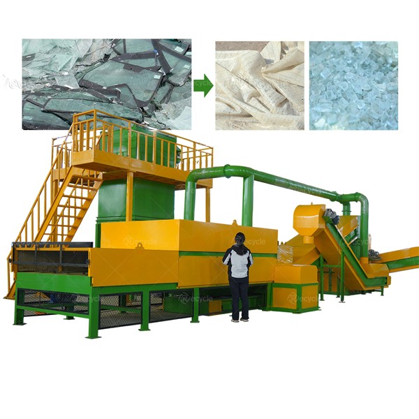 Laminated Glass Separation|Car Windshield Recycling Machine