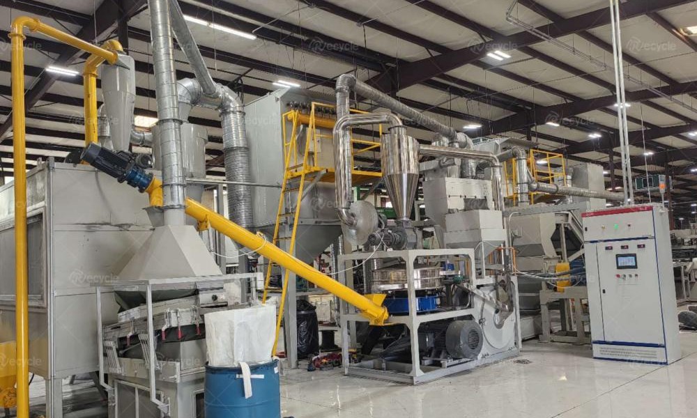 United States Customer’s Photovoltaic Panel Recycling Production Line