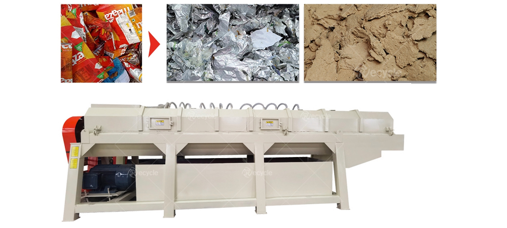 paper plastic recycling machine line 