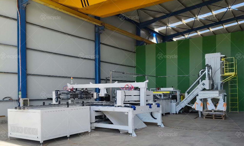 Solar Panels Recycle Plant In Greece
