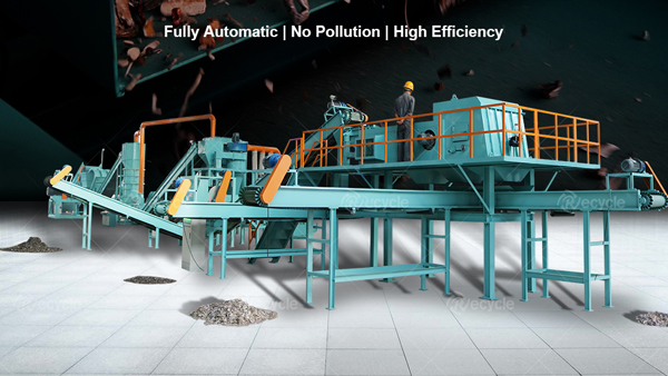 Waste Refrigerator Recycling Production Line