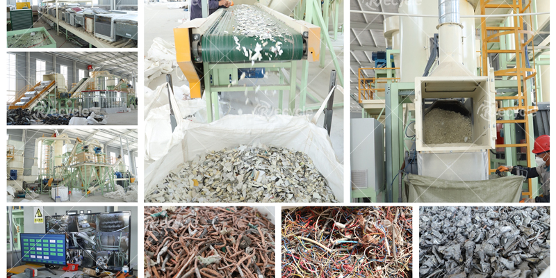Waste refrigerator dismantling recycling machine