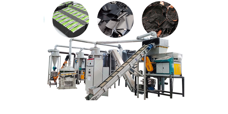 lithium battery recycle plant 