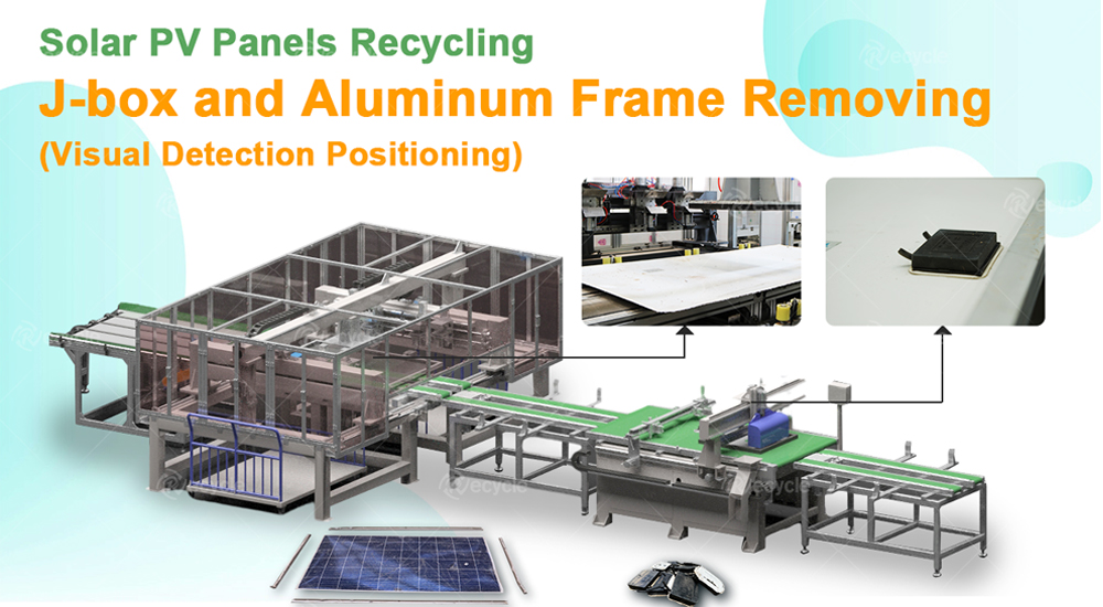 solar panel frame removal machine