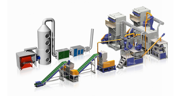pcb recycle machine 