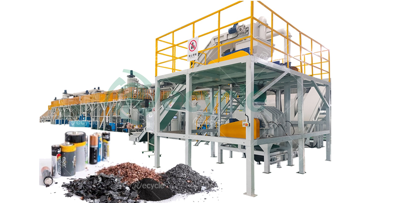 battery recycle machine 