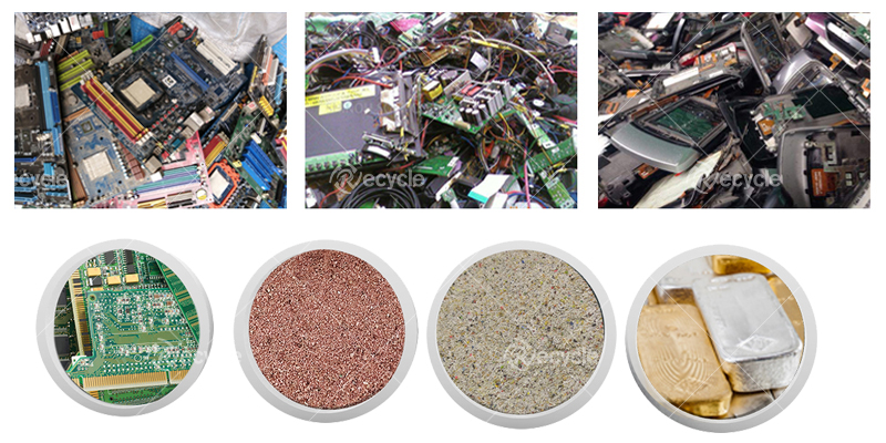 e-waste recycle machine 