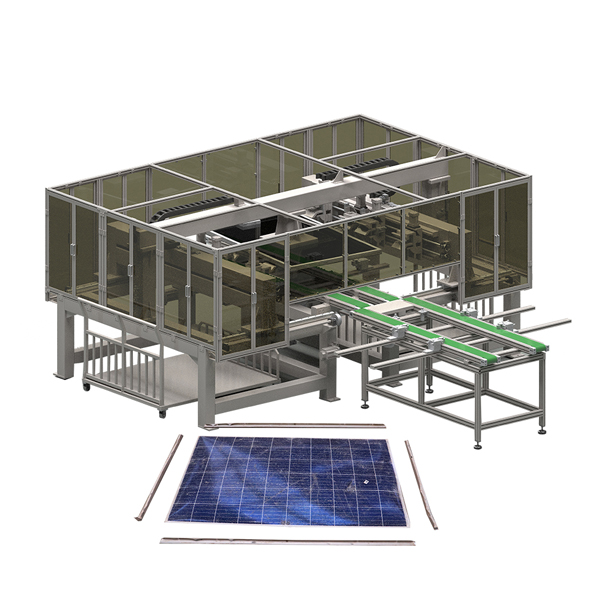 Automatic Solar Panel Aluminum Frame Removal Machine