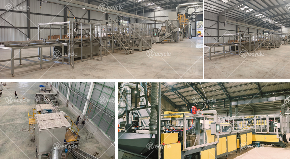 Customer Site-solar recycle plant