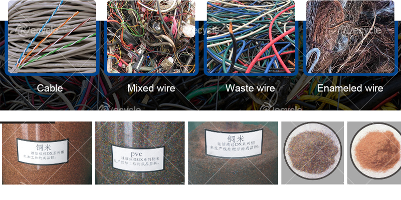 scarp wire recycle machine 