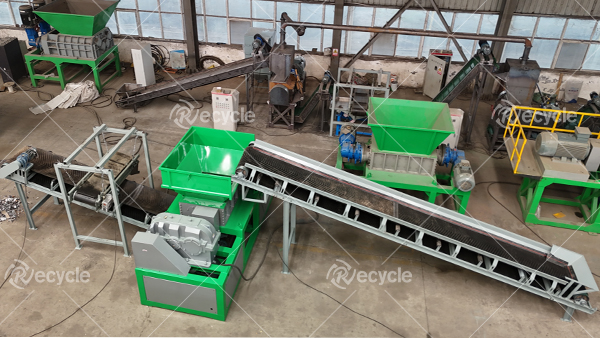 Scrap Metal Shredding Recycling Equipment