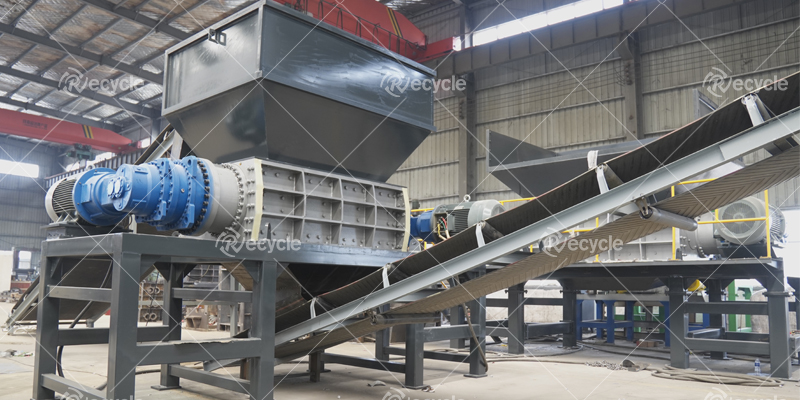 Scrap Metal Shredding Recycling Equipment