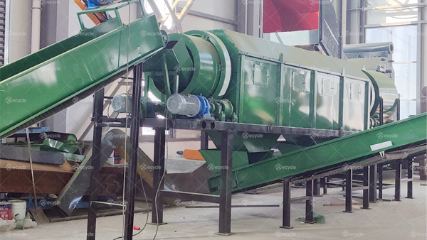 Introduce Of The Scrap Metal Crushing Sorting Machine Line
