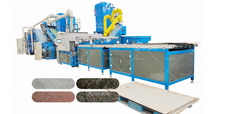 scrapped photovoltaic panel recycling equipment
