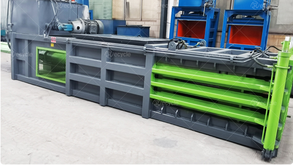 Horizontal Scrap Metal Baler by Henan Recycle