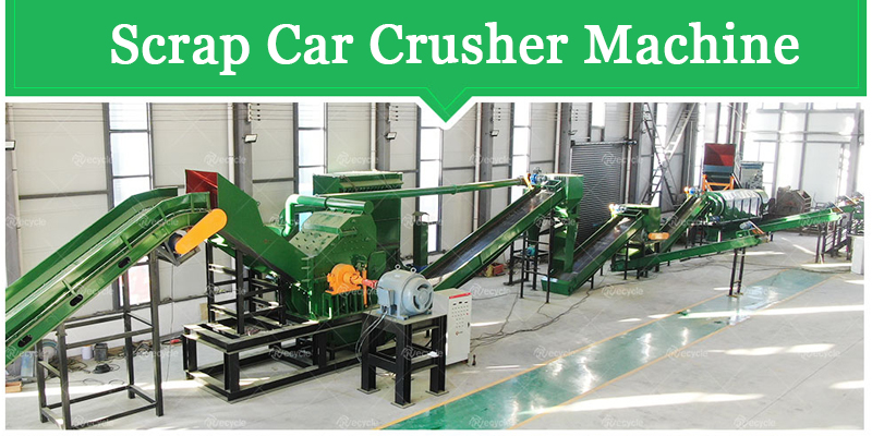 Scrap Car Crusher Machine