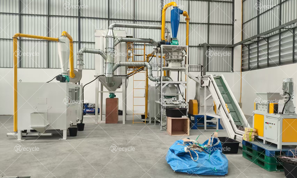 Waste Copper Wire Recycle Machine In Thailand