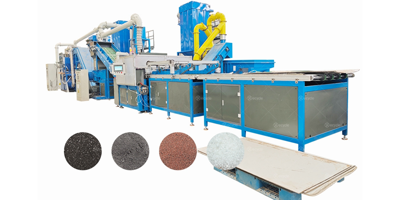 Solar Panel Crushing Recycling Plant