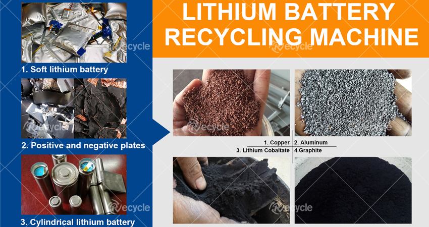 battery recycling machine