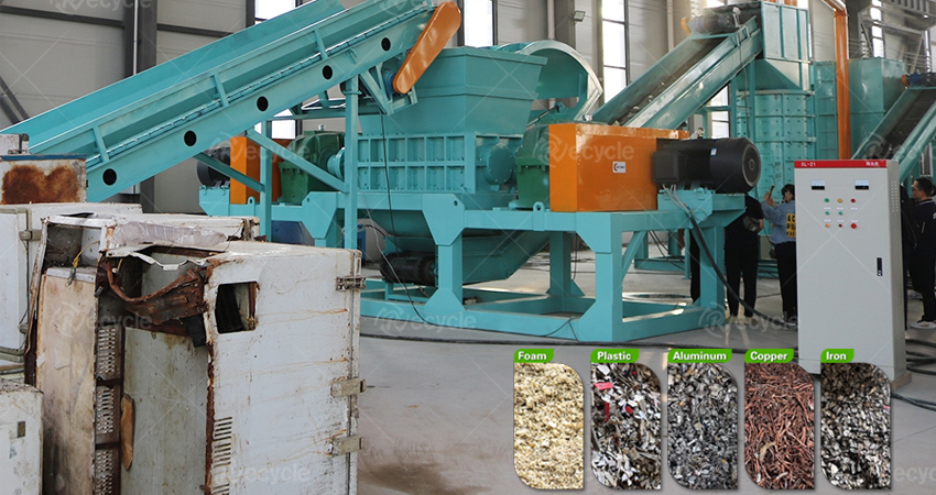 Refrigerator Recycling Equipment