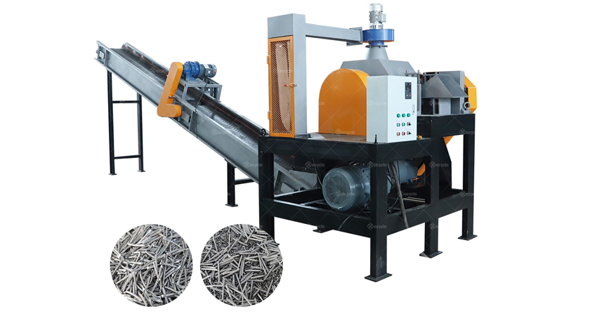 ACSR cables recycling machine