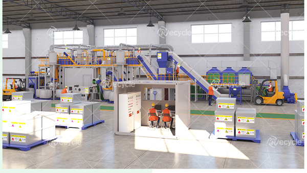 Value of The Lithium Battery Recycle Plant