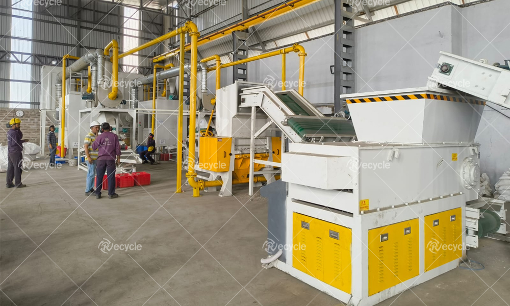 Waste Copper Wire Recycle Machine In Spain