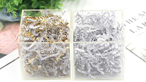 Crinkle Cut Paper Shred Filler Machine