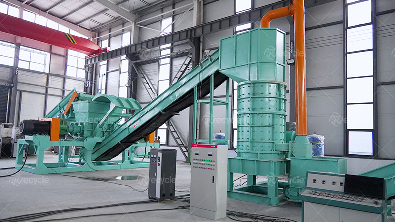 old refrigerators  recycling plants