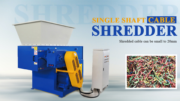 Single Shaft Shredder Machine – Precision Shredding for Clean, Uniform Output