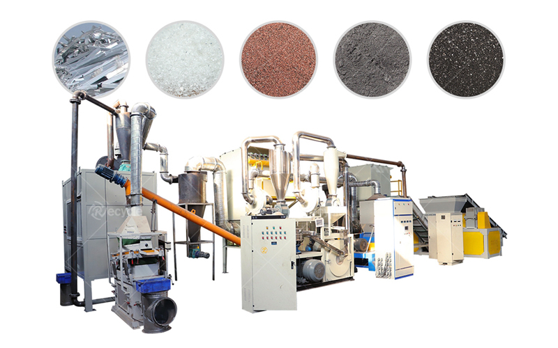 Solar Panels Recycling Machine Plant