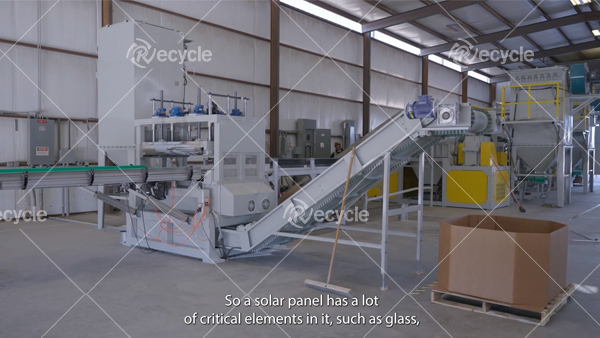 Automated PV Module Shredders and Delamination Lines