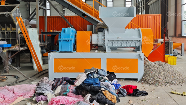 Spiral Soft Material Crusher Machine