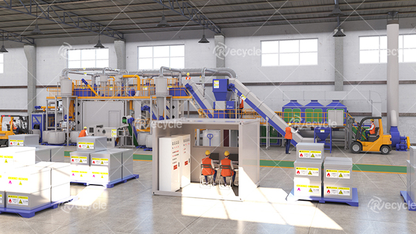 리튬 배터리 재활용 장비