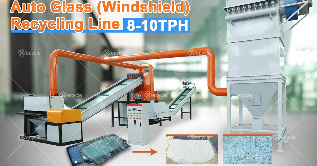 laminated glass recycling equipment