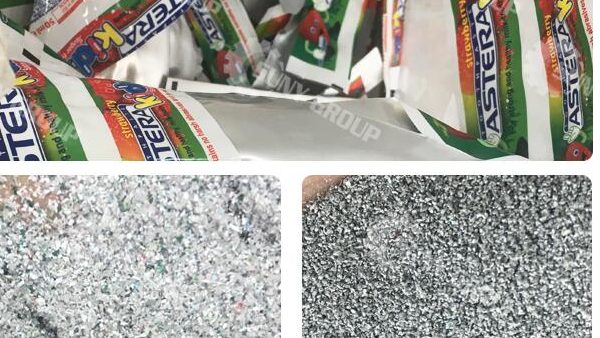 Eco-friendly Automated Waste Aluminum-Plastic Separation Equipment Line