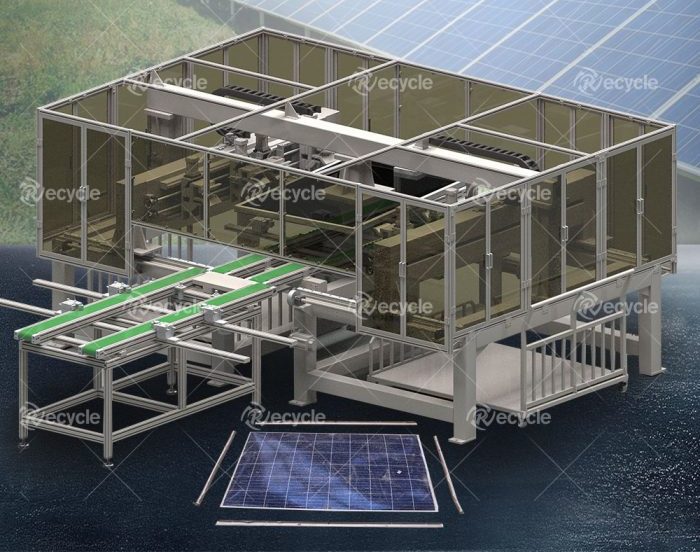 Solar PV Frame Removing Machine
