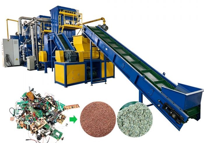 PCB Crushing and Grinding System